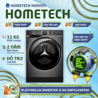 So sánh giá [GIAO LẮP MIỄN PHÍ] EWF1143R7SC - Máy giặt Electrolux UltimateCare 700 Inverter 11 kg EWF1143R7SC - Hàng Chính Hãng rẻ nhất?