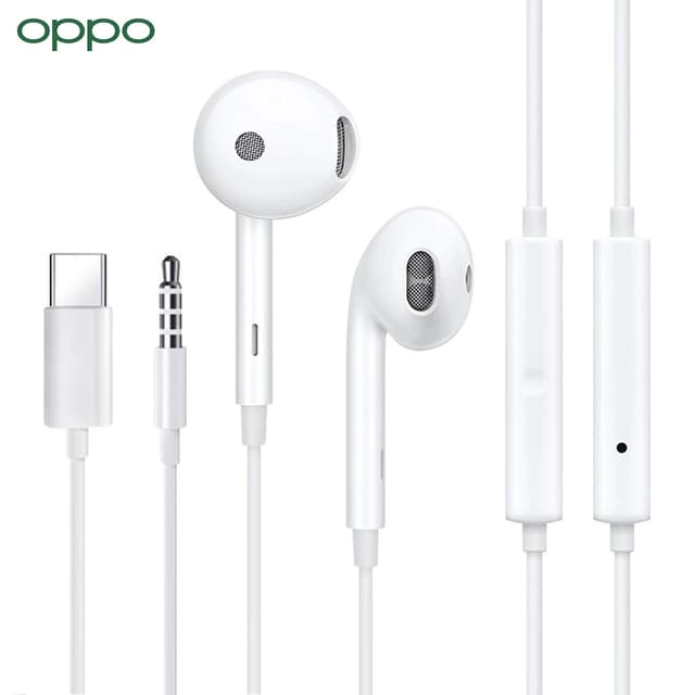 Tai nghe có dây OPPO MH135 có giao diện 3,5mm Điều khiển từ xa Giảm tiếng ồn Gọi HD - Ảnh 1