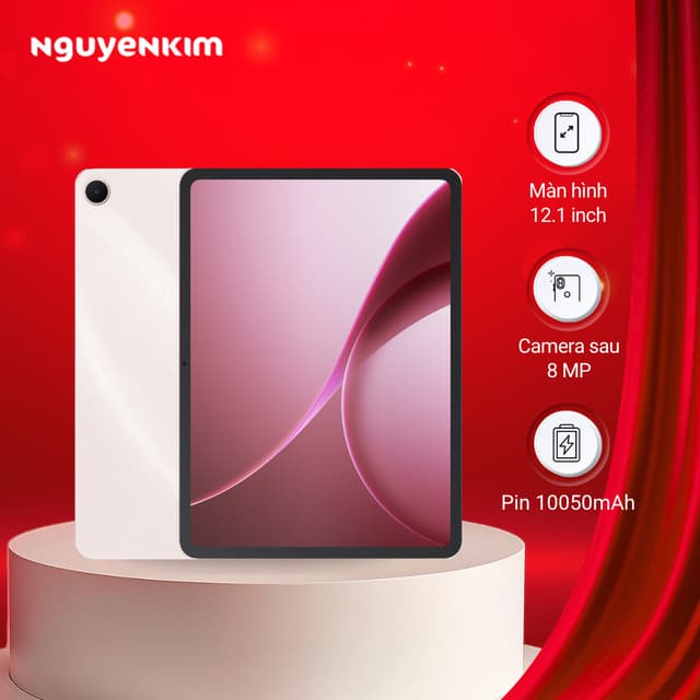 [Mới 2026] Máy tính bảng OPPO Pad 5 Wifi 8GB/256GB Hồng (OPD2502) - Ảnh 8