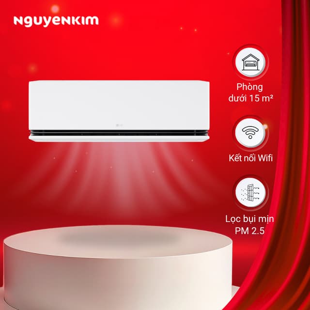 [Lắp đặt 0đ] Máy lạnh/Điều hòa LG Inverter 1 HP IDC09M2 - Ảnh 12