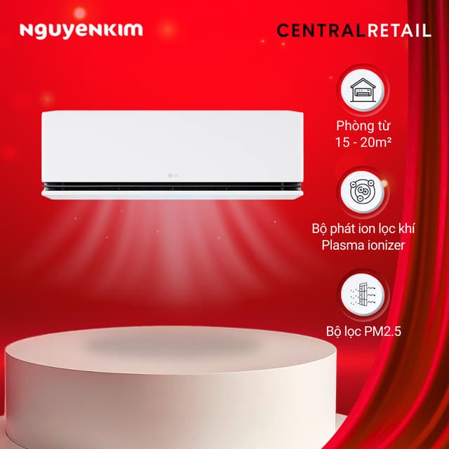 [Lắp đặt 0đ] Máy lạnh LG Inverter 1.5 HP IPC12M1 - Ảnh 5