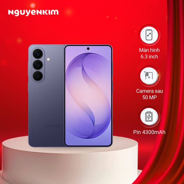 [Mới 2026] Điện thoại Samsung Galaxy S26 5G 12GB/512GB Tím (SM-S942B) - Ảnh 3