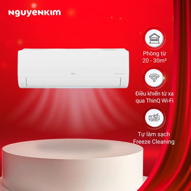 [Lắp đặt 0đ] Máy lạnh/Điều hòa LG Inverter 2 HP IEC18M2 - Ảnh 9