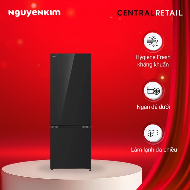 Tủ lạnh LG Inverter 335 lít LBB33BLGA - Ảnh 2