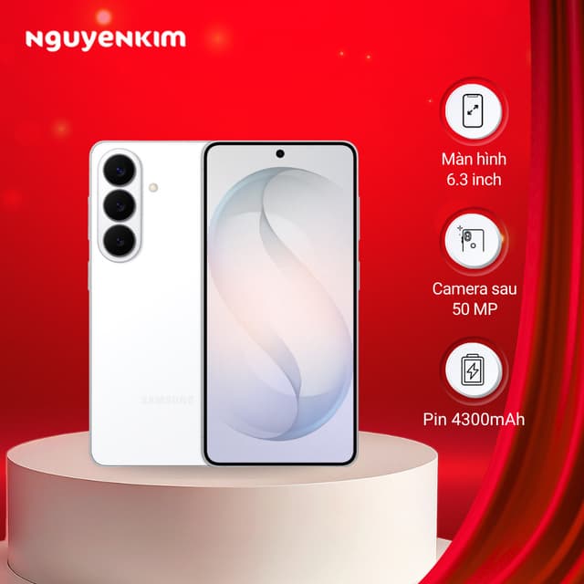 [Mới 2026] Điện thoại Samsung Galaxy S26 5G 12GB/512GB Trắng (SM-S942B) - Ảnh 6