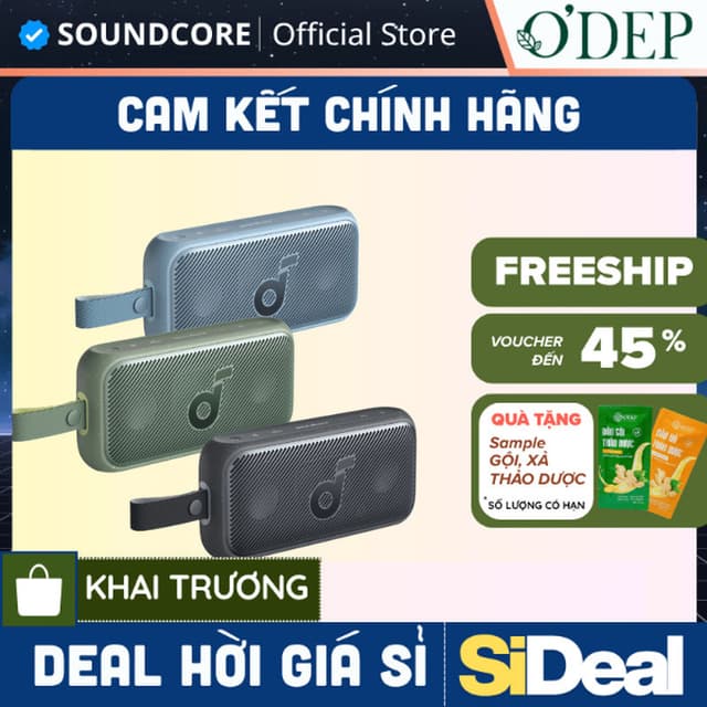 Loa bluetooth soundcore Motion 300 | Chống nước IPX7 | 13h phát nhạc - SIDEAL SIO - Ảnh 2