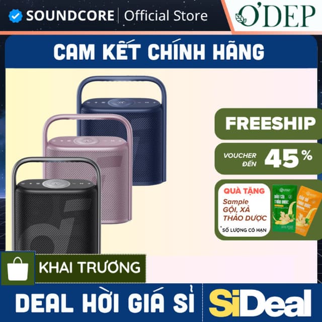 Loa bluetooth Soundcore Motion X500 | Chống nước IPX7 | Công suất 40W - SIDEAL SIO - Ảnh 7