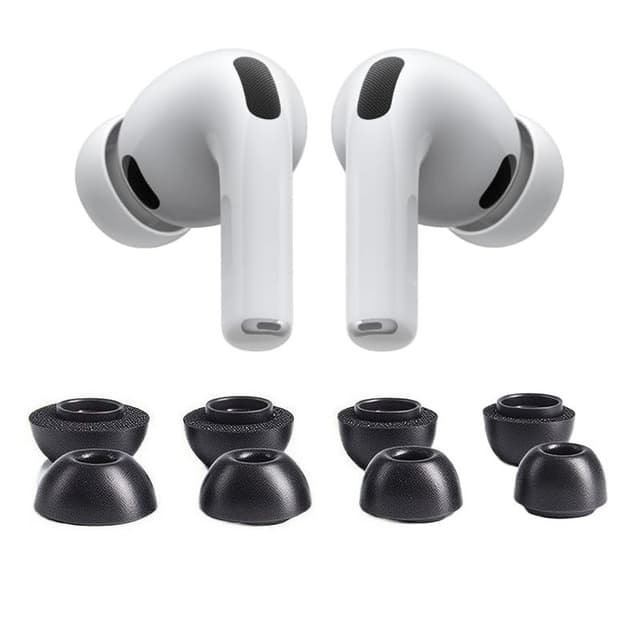 4 Cặp, Đầu Tai Xốp Nhớ Tương Thích Cho AirPods Pro 3, AirPod Pro 3 (2025) Đầu Tai Nghe Nhét Tai Thay Thế Với Lưới Chống Bụi Tích Hợp, Giảm Tiếng Ồn Chống Trơn Trượt, Phù Hợp Với Vỏ - Ảnh 7