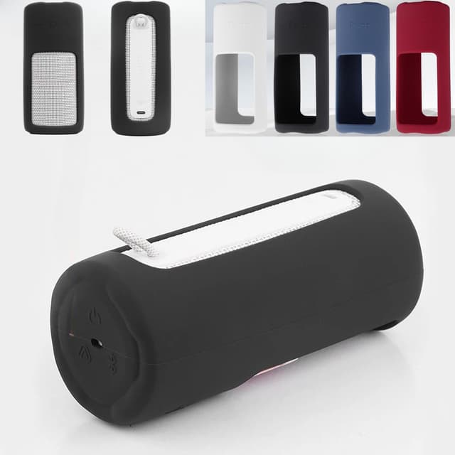 Dành cho JBL Grip Loa Bluetooth di động Vỏ silicon, Giá đỡ da bảo vệ cho phụ kiện loa JBL Grip, Vỏ bảo vệ du lịch có móc - Ảnh 3