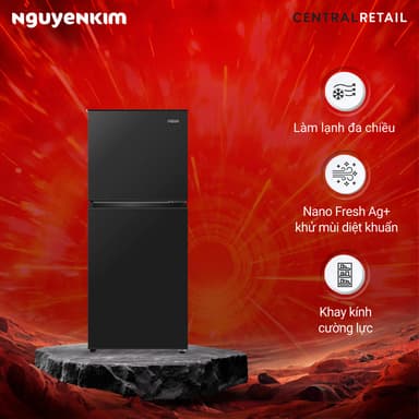 So sánh giá Tủ lạnh 2 cánh Aqua 130 lít ngăn đông trên AQR-T160FA(BS) rẻ nhất?