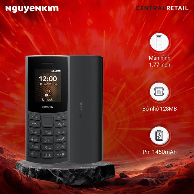 Điện thoại Nokia 105 4G Pro Đen - Ảnh 11