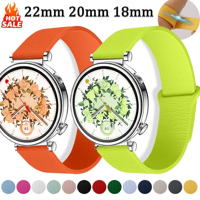 18 / 20 / 22mm Dây đeo vòng silicon Vòng cho Huawei Watch GT6 / 5 GT6Pro 46mm GT4 Dây đeo cổ tay từ tính cho Samsung Galaxy Watch7 6 5 4 44 40MM - Ảnh 10