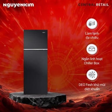 So sánh giá Tủ lạnh 2 cánh Aqua Inverter 236 lít ngăn đông trên AQR-T260FA(FB) rẻ nhất?