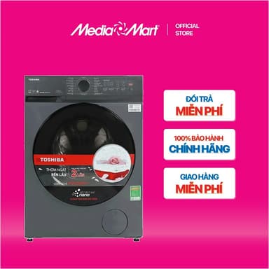 So sánh giá Máy giặt Toshiba Inverter 10.5 kg TW-T21BU115UWV(MG)-Hàng chính hãng có bảo hành rẻ nhất?