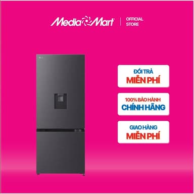 So sánh giá [MEDIAMART] - Tủ lạnh LG Inverter 332 lít LBD33BLM - FREESHIP,Bảohànhchínhhãng rẻ nhất?