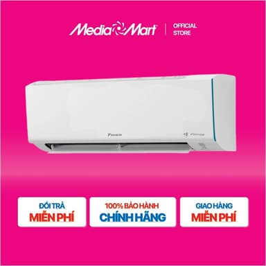 So sánh giá [MEDIAMART] - Điều hòa Daikin 1 chiều Inverter 1.5HP-12.300BTU ATKF35YVMV - FREESHIP,Bảohànhchínhhãng rẻ nhất?