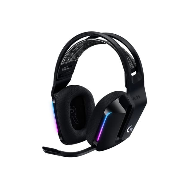 Tai nghe Gaming Logitech G733 LIGHTSPEED Wireless 7.1 RGB - Hàng Chính Hãng - Ảnh 2