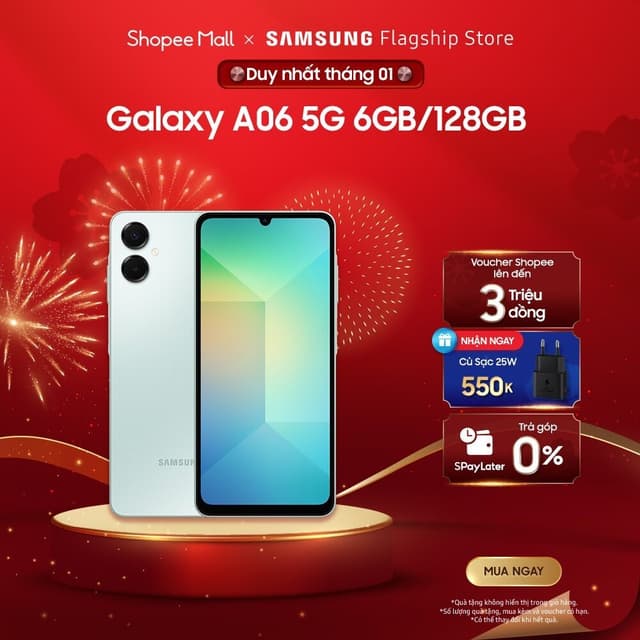 [Livestream] Điện Thoại Samsung Galaxy A06 5G 6GB/128GB - Ảnh 5