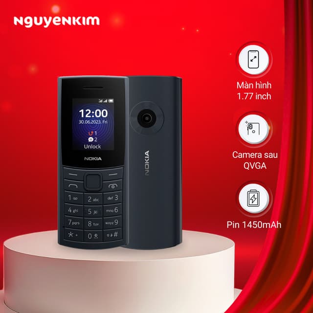 Điện thoại Nokia 110 4G Pro Xanh - Ảnh 12