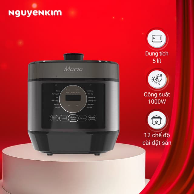 Nồi áp suất điện Sunhouse Mama 5 lít SHD1580 - Ảnh 1