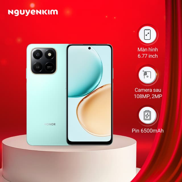[Mới 2025] Điện thoại Honor X7d 8GB/256GB Xanh Đại Dương - Ảnh 5