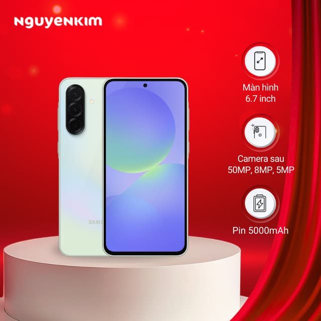 Điện thoại Samsung Galaxy A36 5G 8GB/128GB Xanh (SM-A366B/DS) - Ảnh 1