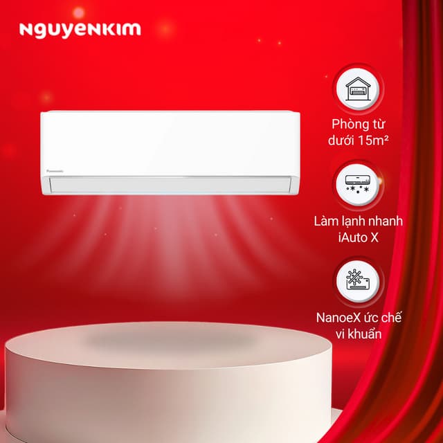 [Lắp đặt 0đ] Máy lạnh/Điều hòa Panasonic AERO Inverter 1 HP CU/CS-XU9BKH-8 - Ảnh 10
