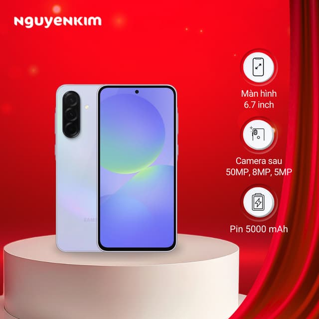Điện thoại Samsung Galaxy A36 5G 8GB/128GB Tím (SM-A366B/DS) - Ảnh 2