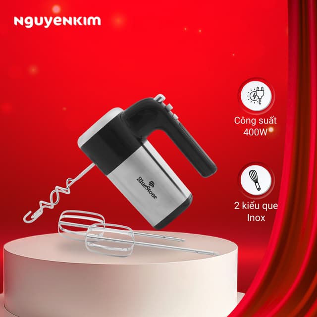 Máy đánh trứng Bluestone HMB-6338 - Ảnh 8