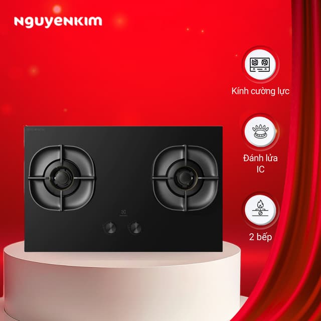 Bếp gas âm Electrolux EHG8250BC - Ảnh 3
