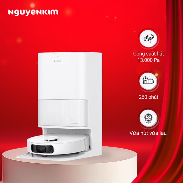 Robot hút bụi lau nhà Dreame D20 ULTRA - Ảnh 3