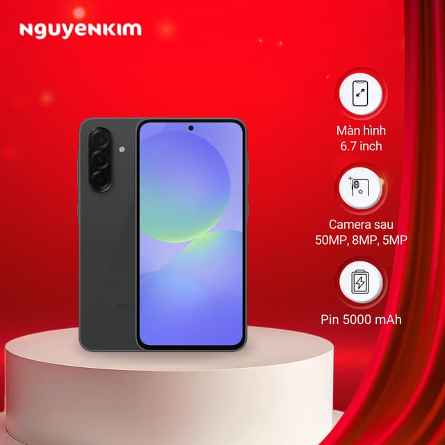 Điện thoại Samsung Galaxy A36 5G 8GB/128GB Đen (SM-A366B/DS) - Ảnh 4