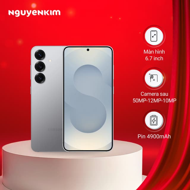 [Mới 2025] Điện thoại Samsung Galaxy S25 Plus 5G 12GB/512GB (SM-S936B/DS) Xám bạc - Ảnh 5