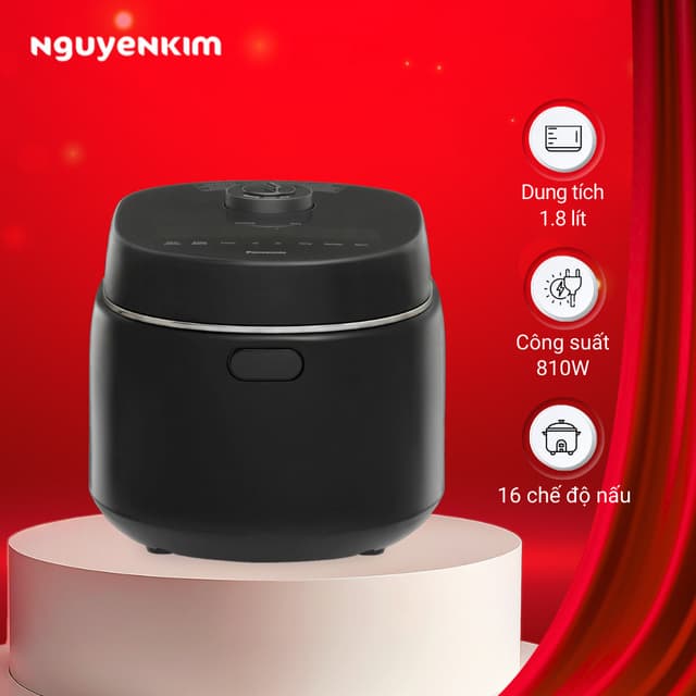 [Mới 2025] Nồi cơm điện tử Panasonic 1.8 lít SR-DM184KRA - Ảnh 8