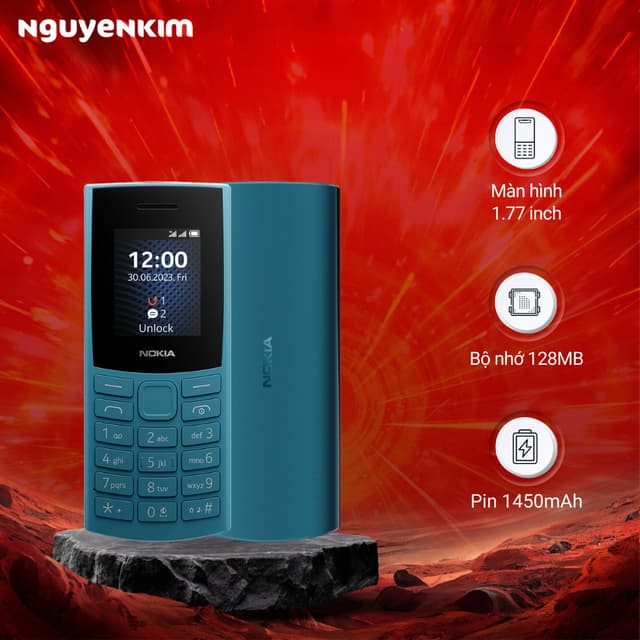 Điện thoại Nokia 105 4G Pro Xanh (TA-1538) - Ảnh 5