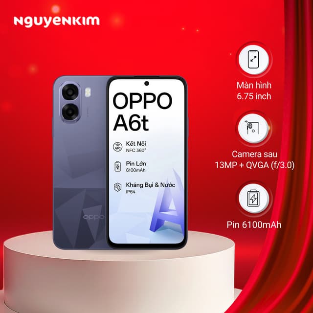 Điện thoại OPPO A6T 4GB/64GB Tím (CPH2847) - Ảnh 4