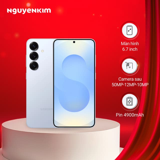 [Mới 2025] Điện thoại Samsung Galaxy S25 Plus 5G 12GB/512GB (SM-S936B/DS) Xanh dương nhạt - Ảnh 4