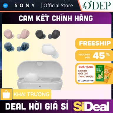 So sánh giá Tai nghe Bluetooth True Wireless Sony WF-C710N, chống ồn chủ động ANC, pin 30 giờ - SIDEAL SIA rẻ nhất?
