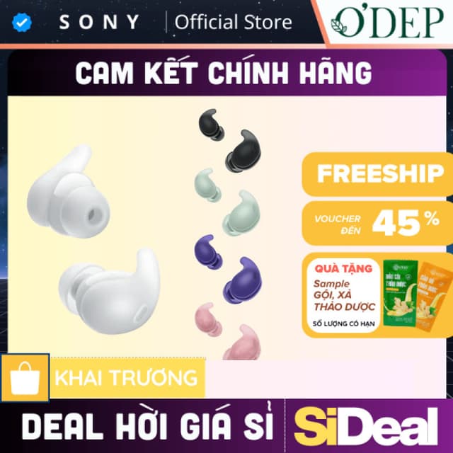 Tai nghe không dây True Wireless Sony WF-LS910N, chống ồn ANC, pin 8h, bluetooth 5.3 - SIDEAL SIA - Ảnh 6