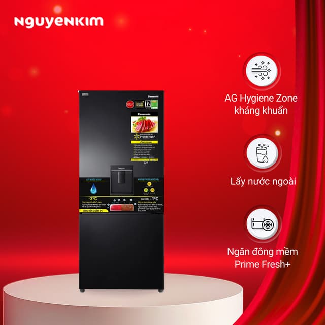 Tủ lạnh Panasonic Inverter 377 lít NR-BX421GPKV - Ảnh 4
