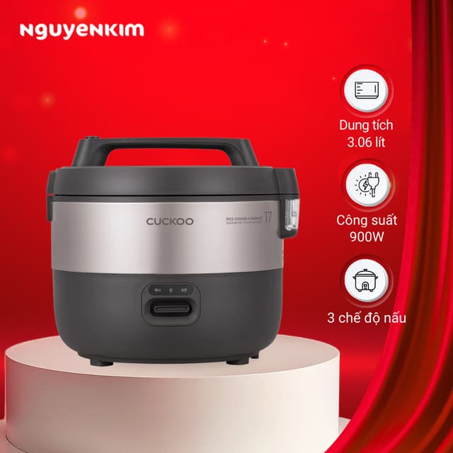 Nồi cơm nắp gài Cuckoo 3.06 lít CR-1755/KBBKCRVN - Ảnh 12