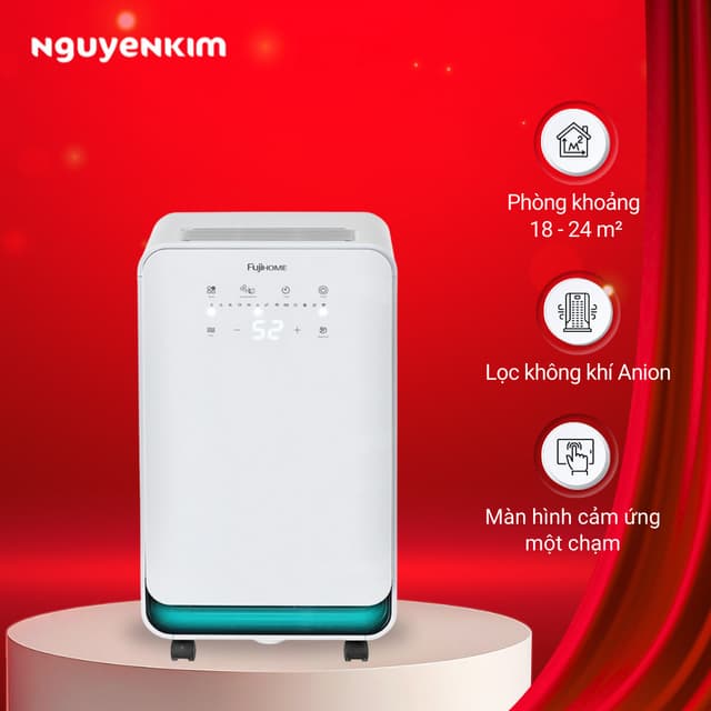 [Mới 2025] Máy hút ẩm Fujihome 12 lít DH12NEW - Ảnh 11
