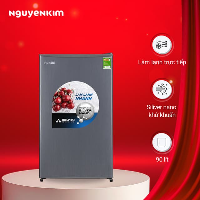 Tủ lạnh Mini Funiki 90 lít FR 91CD - Ảnh 3