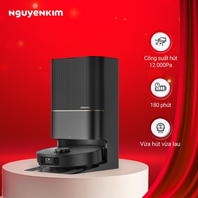 Robot hút bụi lau nhà Dreame X40 Ultra - Ảnh 8