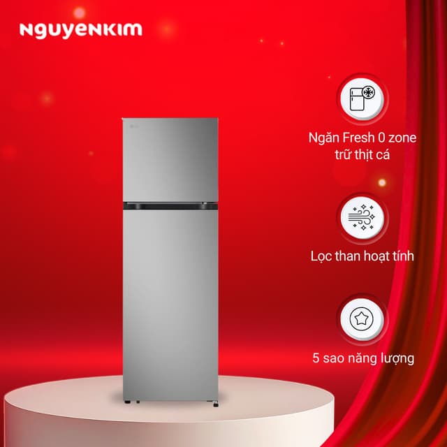 Tủ lạnh LG Inverter 266 lít LTB26SVM - Ảnh 6
