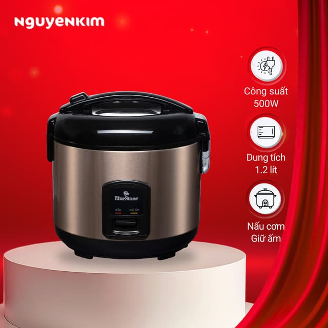 Nồi cơm nắp gài BlueStone 1.2 lít RCB-5512 - Ảnh 3