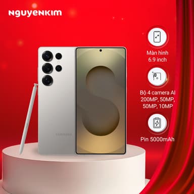 So sánh giá [Mới 2025] Điện thoại Samsung Galaxy S25 Ultra 5G 12GB/512GB (SM-S938B/DS) Xám rẻ nhất?