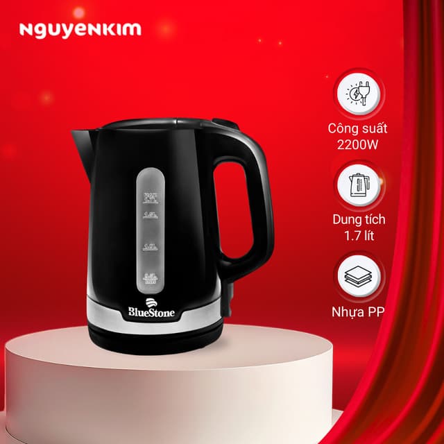 Bình đun siêu tốc BlueStone 1.7 lít KTB-3417 - Ảnh 3