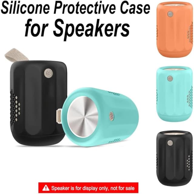 Vỏ loa Tương thích với Loa Bluetooth Xiaomi Mini, để bảo vệ silicon chống sốc & chống bụi (Cam) - Ảnh 12