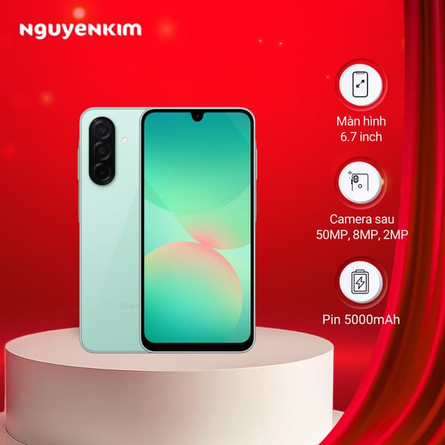 Điện thoại Samsung Galaxy A26 5G 8GB/128GB Xanh (SM-A266B/DS) - Ảnh 9